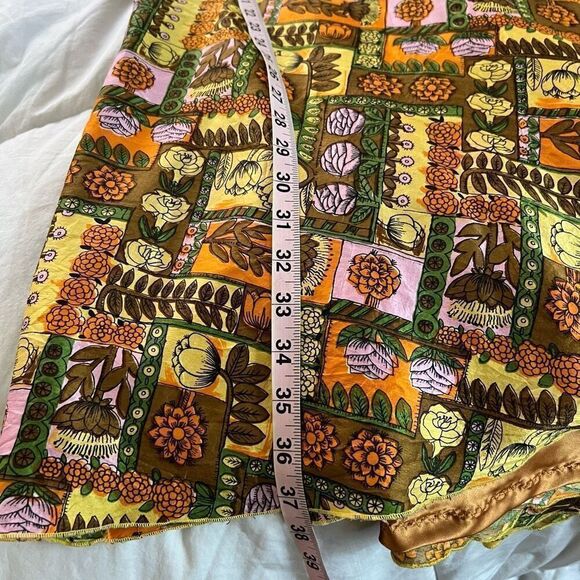 Vintage printed handmade dress - Picture 12 of 13